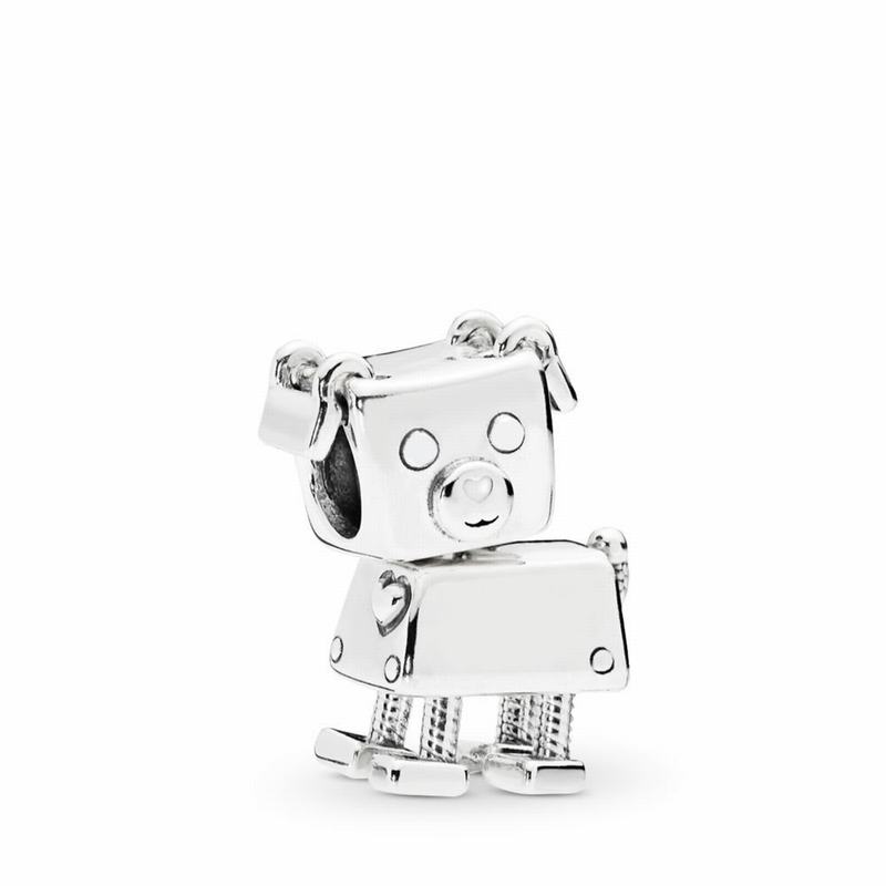 Pandora Bobby Bot Charm Silver Egypt GO8146075